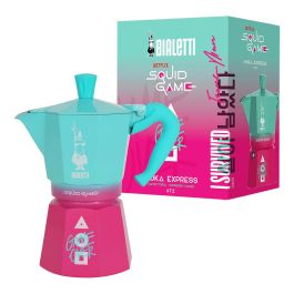 Bialetti Squid Game 6TZ Cafetera italiana de aluminio, 6 tazas, Azul y Rosa Precio: 68.4999997. SKU: B13TLWVQX8