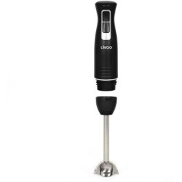 Batidora de mano con bol - LIVOO - DOP245N - 400 W - 2 velocidades - Negra Batidora de mano con bol - LIVOO - DOP245N - 400 W - 2 velocidades - Negra