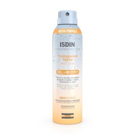 Isdin Fotoprotector Corporal Spray Transparente SPF 30 Wet Skin | Absorción Rápida Piel Mojada o Seca, Resistente al Agua Precio: 27.50000033. SKU: S4517756