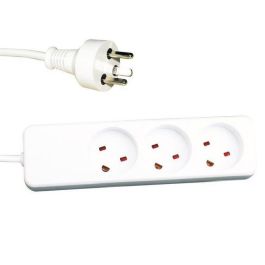 Garbot Regleta Enchufes Base Múltiple K-IT de 3 Tomas con Cable de 7m Blanco y Enchufes Girados 45° Precio: 17.5000001. SKU: B1C9GYL28R