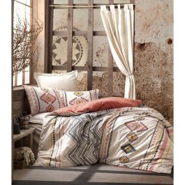 ASI8682870018150 Juego de cama 1 funda nórdica 220x240 cm + 2 fundas almohada 60x60 cm 100% algodón rojo ASI8682870018150 Juego de cama 1 funda nórdica 220x240 cm + 2 fundas almohada 60x60 cm 100% algodón rojo
