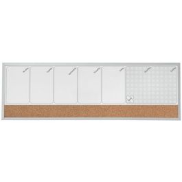 Nobo Planificador Semanal Magnético 585x190mm + Tablero de Corcho Horizontal - Borrado en Seco, con Rotulador y Accesorios Precio: 11.49999972. SKU: BIX1903780