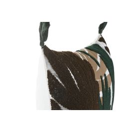 DKD Home Decor Cojín Boho Marrón Verde Algodón Poliéster 50 x 30 cm (2 Unidades)