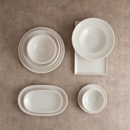 Ensaladera Porcelana Serenity Hydrozero Bidasoa 23 cm (6 Unidades)