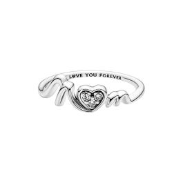 Anillo Mujer Pandora 191149C01-54 14 Plateado Precio: 86.99000002. SKU: B1C8MGQMTG