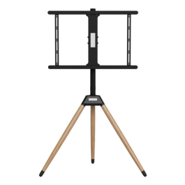 Gembird TVS-75ST-01 Soporte TV Suelo 32-75" (hasta 190.5 cm) | VESA 200x200-600x400mm | Ajustable 35kg | Negro y Madera Precio: 76.4999994. SKU: B16G39T4CQ