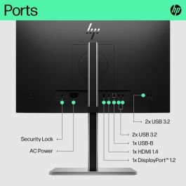 HP E22 G5 Monitor FHD de 22 pulgadas, pantalla Full HD con imágenes nítidas, ergonomía y flexibilidad para oficina y hogar