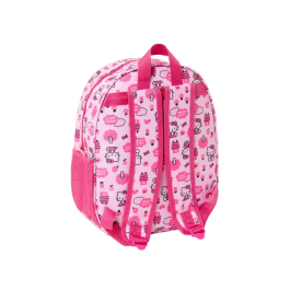 Mochila Infantil Hello Kitty Rosa 27 x 33 x 10 cm 3D