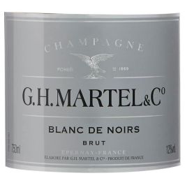 GH MARTEL Champagne Brut - Blanc de Noirs - 75 cl