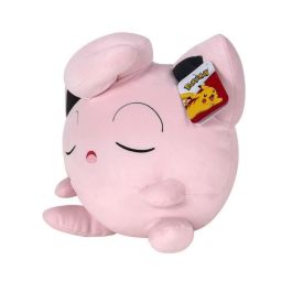 Bandai BAN3701405823641 Peluche Pokémon Jigglypuff 40 cm, suave y esponjoso
