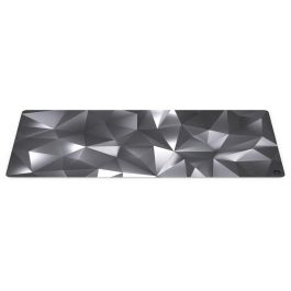 Endorfy Crystal Black XL Alfombrilla Ratón Gaming Grande Negra/Gris