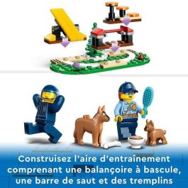 Lego Juego de Construcción City Entrenamiento Móvil Perros Policía 197 piezas, +5 años