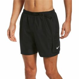 Bañador Hombre Nike 5" Volley Negro Precio: 66.187. SKU: B188WDB6E5