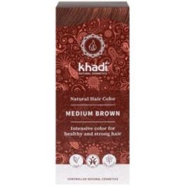 KHADI Tinte Herbal Color Castaño Medio 100g Vegetal Vegano Sin Amoníaco Químicos PPD Resorcinol para Cabello Precio: 13.89000019. SKU: B1KNLGSNXS