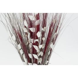 DKD Home Decor Ramo Rosa Turquesa Fibra de Coco 20 x 100 x 35 cm (2 Unidades)