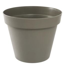 EDA Maceta redonda Toscana de polipropileno para interior/exterior, Ø 60 x H 47 cm, 76 L - Taupe, resistente UV y heladas Precio: 40.49999954. SKU: S7149138