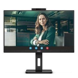 Monitor Profesional AOC 24P3CW 23.8"/ Full HD/ Webcam/ Multimedia/ Regulable en altura/ Negro Precio: 286.89000054. SKU: B12NX3W73T