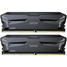 Lexar LD5U16G60C320A-RGD Memoria RAM ARES DDR5 6000 CL32 32GB (2x16GB) Dual Pack con Disipador Negro para Ordenador