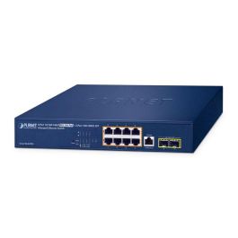 Planet Switch 8 puertos PoE+ Gigabit 10/100/1000T 802.3bt + 2 SFP 100/1000X gestionable Precio: 222.59000038. SKU: B1B94Q74BJ