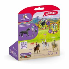 Schleich 42712 Figuras especiales Cavaliere Lisa y Storm Horse Club a partir de 4 años