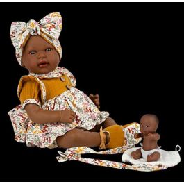 Muñeca elegance 45 cm mies mulato y aran mostaza Muñeca elegance 45 cm mies mulato y aran mostaza