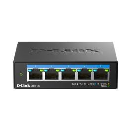 D-Link DMS-105 Switch Multi-Gigabit 2.5G 5 Puertos sin Gestión Plug & Play Carcasa Metálica para Redes Wi-Fi 6 Precio: 74.50000008. SKU: B1DGG67V6B