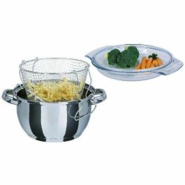 GSW 488204 Freidora de Inducción 22 cm con Tapa de Cristal de Acero Inoxidable Precio: 42.50000007. SKU: B1CVAN82MZ