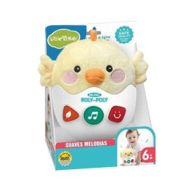 Pollito huevo musical - caja-luz-sonido-melodias 22 cm Pollito huevo musical - caja-luz-sonido-melodias 22 cm