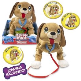LES TOUFOUS Brown Dog - Peluche LES TOUFOUS Brown Dog - Peluche