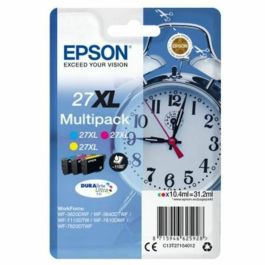 EPSON 27XL Alarm Clock Cartucho Pack Colores Cian, Magenta y Amarillo 3 x 10.4ml Rendimiento 100 Páginas Precio: 121.79000053. SKU: S7732827