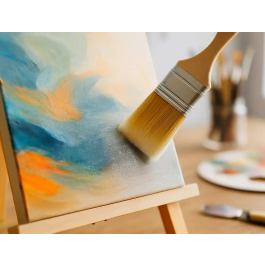 Liderpapel Barniz Acabado Mate para Pintura Bote 75 ml, Protección Profesional para Obras de Arte