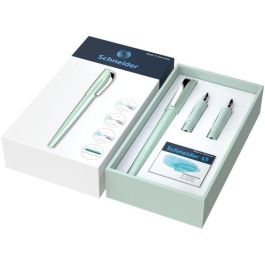 Pluma Schneider Callissima Mint Set Regalo (1X Pluma 1,1 Mm, 1X Plumin 1,5 Mm, 1X Plumin 1,8 Mm Y 6X Cartucho Tinta) Precio: 28.58999979. SKU: B1KAG2AM4M