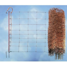 Kerbl Red para Ovejas Ovinete Electrificable - 14 Postes - Alto 90cm - Largo 50m