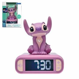 Lexibook LEX3380743107288 Despertador y Luz nocturna de ángel con efectos de sonido