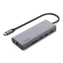 Hub USB Belkin AVC008BTSGY Plateado