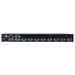 Level One KVM-3208 Switch KVM 8 Puertos PS/2-USB VGA 2048 x 1536 Montaje en Rack Negro