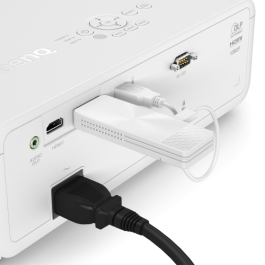 BenQ QP30 Dongle HDMI Inalámbrico 4K, WiFi 5, AirPlay, Chromecast, Alimentación USB 5V 1.5A