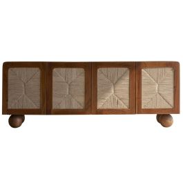 DKD Home Decor Basant Ratan Buffet Marron Oscuro Natural Acacia Ratan 45 x 60 x 165 cm Precio: 713.49999941. SKU: B18Z7YVQGR
