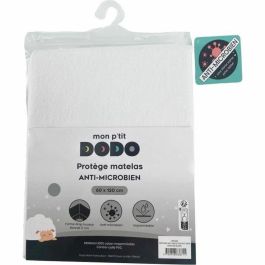 MON P'TIT DODO Protector de Colchón 1901482 Vellón de PVC Antimicrobiano 70x140 cm