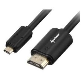Sharkoon Kabel HDMI -> micro HDMI 4K 1m schwarz Precio: 11.5192. SKU: B1FAPMFPML