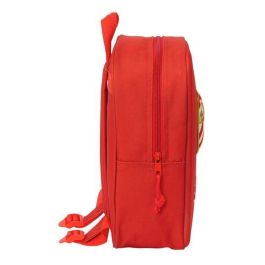 Safta Mochila Guardería 3D Bolsillo Red Sevilla FC 22x27x10 cm