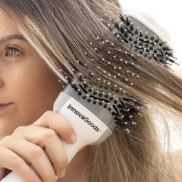Cepillo Secador y Voluminizador Iónico Volumio InnovaGoods Blanco Gris 1000 W Cepillo Secador y Voluminizador Iónico Volumio InnovaGoods Blanco Gris 1000 W