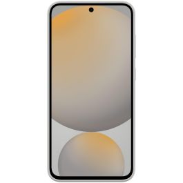 Samsung EF-GS721 Funda Standing Grip para Galaxy S24 FE Gris – Carcasa de Silicona con Soporte, Resistente a Golpes y Rayones