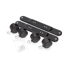 Edm Set Ruedas y Soportes Compatible con Referencias 07126 y 07127 Incluye 4 Ruedas, 2 Soportes y 4 Tuercas Mariposa Color Negro Precio: 12.94999959. SKU: B17HNRSCDF