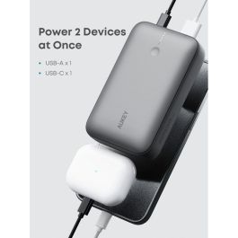 Powerbank Aukey PB-Y57 Gris 20000 mAh Powerbank Aukey PB-Y57 Gris 20000 mAh
