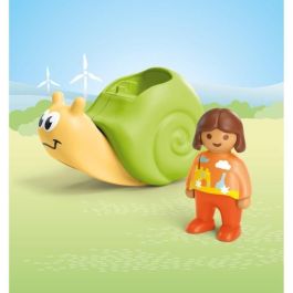 Caracol con figura playmobil junior. Caracol con figura playmobil junior.