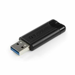 VERBATIM PENDRIVE PINSTRIPE 32GB HIGH SPEED RETRACTIL USB 3.2 NEGRO