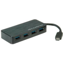 ROLINE USB 3.2 Gen 1 Hub 4 Puertos Tipo C con Fuente de Alimentación Plástico Precio: 66.2354. SKU: B14XEQJHNE