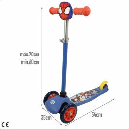 Patinete Spidey Metal Plástico Multicolor