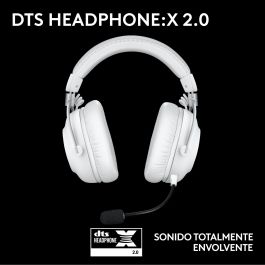 Logitech Auriculares Gaming G Pro X con micrófono cardioide, drivers Graphene 50 mm y tecnología LIGHTSPEED Logitech Auriculares Gaming G Pro X con micrófono cardioide, drivers Graphene 50 mm y tecnología LIGHTSPEED